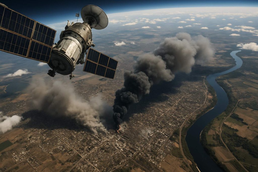 Satellites Expose Secrets of War: How Space Tech Could Force Peace in Ukraine Satellites Expose Secrets of War: How Space Tech Could Force Peace in Ukraine