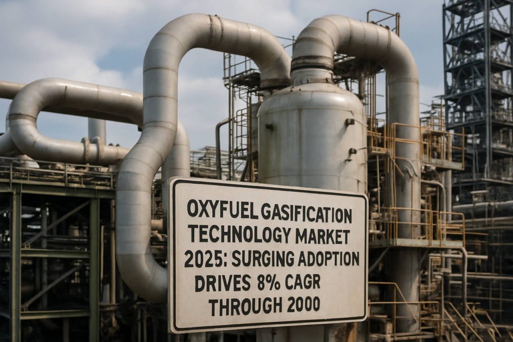 Oxyfuel Gasification Technology Market 2025: Surging Adoption Drives 8% CAGR Through 2030 Oxyfuel Gasification Technology Market 2025: Surging Adoption Drives 8% CAGR Through 2030